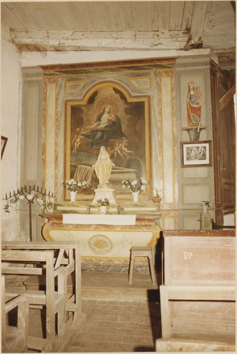 Autels secondaires ; Tableau : Assomption