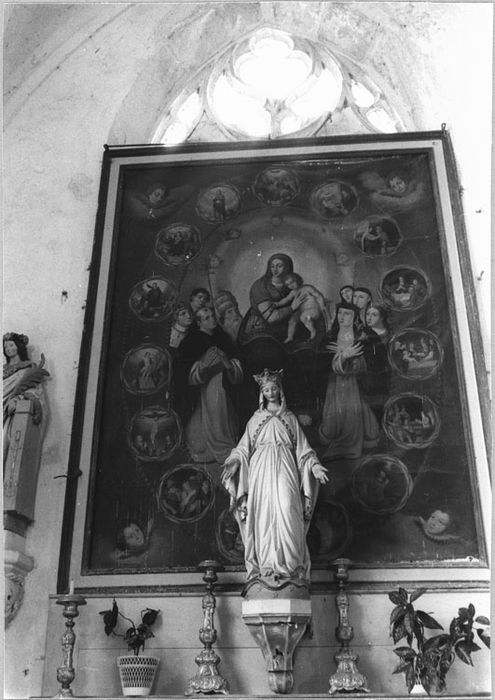 Tableau : Institution du Rosaire