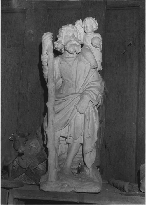 Statuette : Saint Christophe