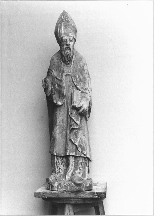 Statue : Saint Martin, avant restauration (1978)