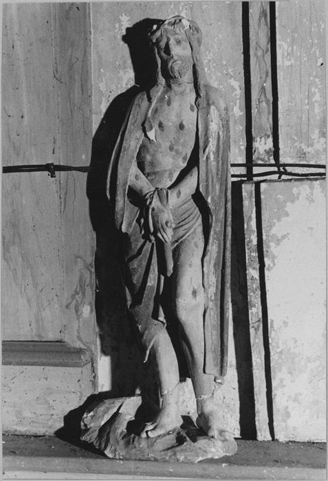 Statuette : Christ au roseau