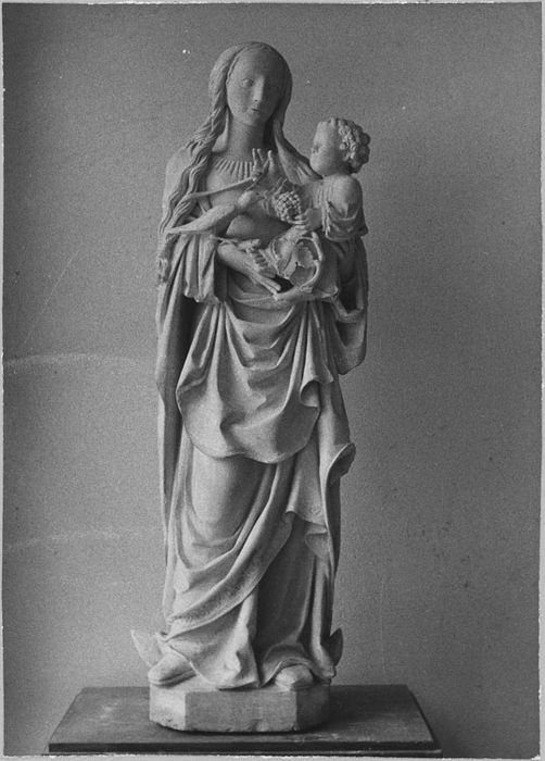 Statue : Vierge à l'Enfant - © Ministère de la Culture (France), Médiathèque du patrimoine et de la photographie, diffusion RMN-GP