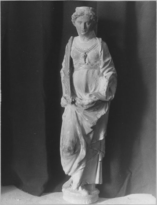 Statue : Sainte martyre - © Ministère de la Culture (France), Médiathèque du patrimoine et de la photographie, diffusion RMN-GP