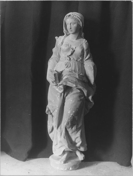 Statue : Vierge de l'Annonciation - © Ministère de la Culture (France), Médiathèque du patrimoine et de la photographie, diffusion RMN-GP