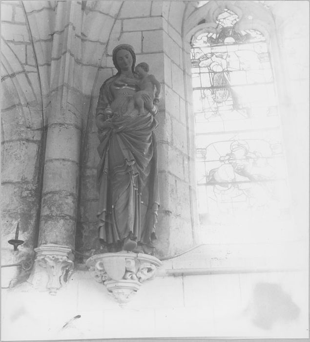 Statue : Vierge à l'Enfant - © Ministère de la Culture (France), Médiathèque du patrimoine et de la photographie, diffusion RMN-GP