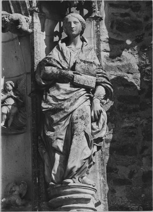 Statue : Vierge de l'Annonciation