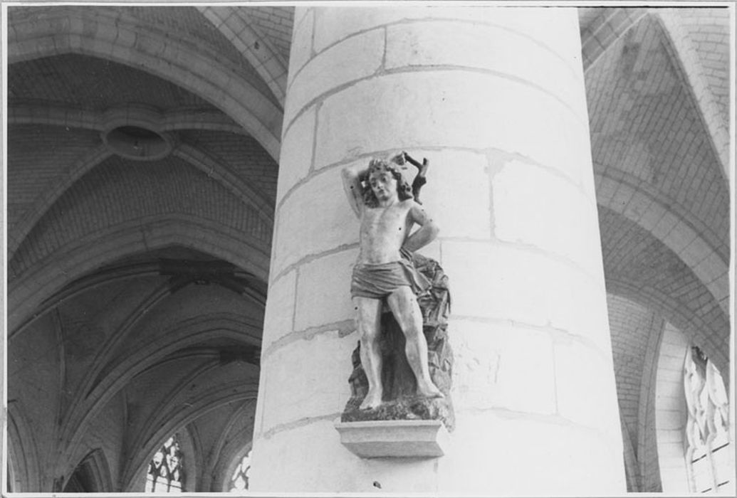 Statue : Saint Sébastien