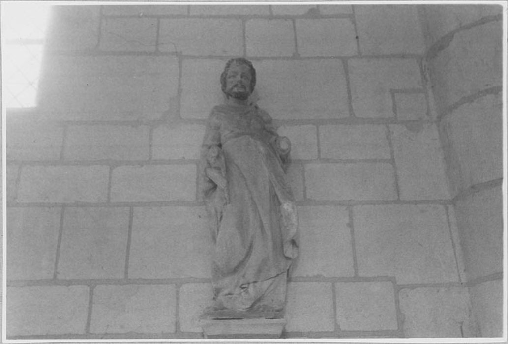 Statuette : Saint Marc, après restauration