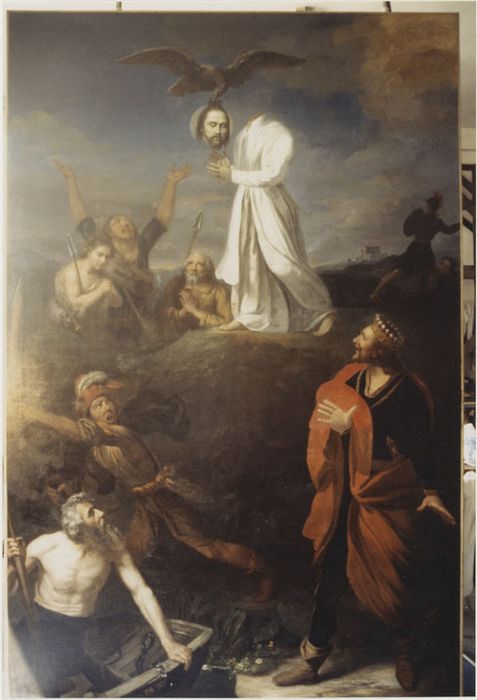 Tableau : Martyre de saint Lupien