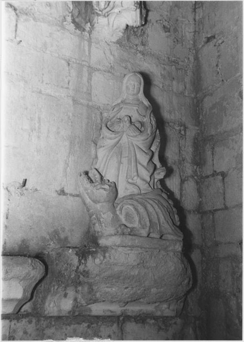 Statue : Sainte Marguerite - © Ministère de la Culture (France), Médiathèque du patrimoine et de la photographie, diffusion RMN-GP