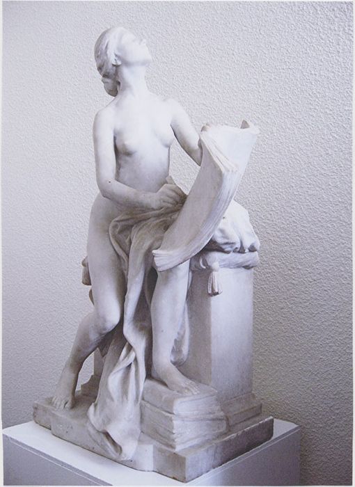 statue : L'Etude, vue de trois-quart - © Ministère de la Culture (France), Médiathèque du patrimoine et de la photographie, diffusion RMN-GP