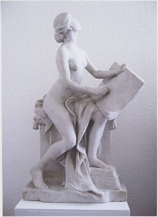 statue : L'Etude, vue de face - © Ministère de la Culture (France), Médiathèque du patrimoine et de la photographie, diffusion RMN-GP