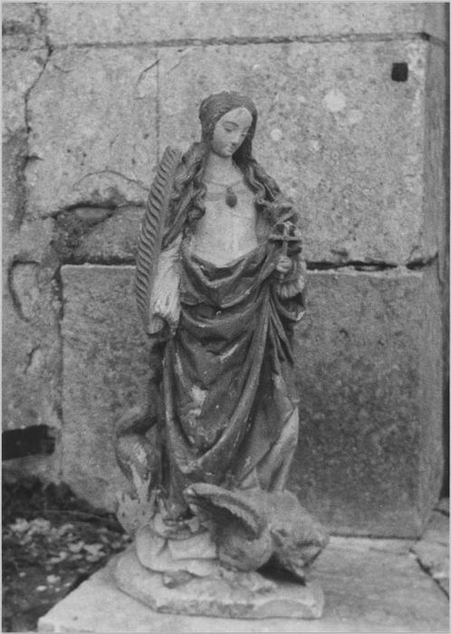 Statuette : Sainte Marguerite