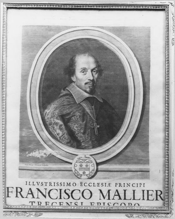 Tableau : Portrait de François Malier du Houssay, gravure de Nanteuil - © Ministère de la Culture (France), Médiathèque du patrimoine et de la photographie, diffusion RMN-GP