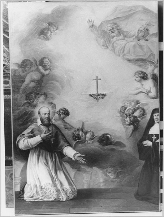 Tableau : Saint François de Sales en extase