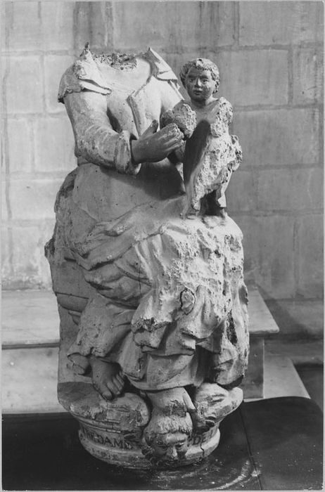 Statue : Vierge à l'enfant dite Notre-Dame de Liesse