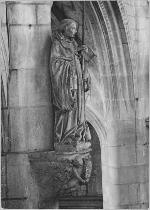 Statue : Saint Benoît (disparue)