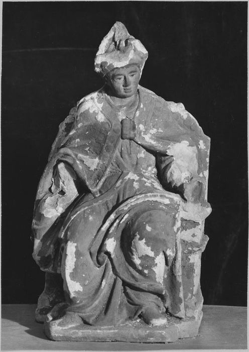 Statuette : Saint évêque