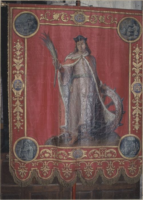 Bannière de procession : Saint Pantaléon