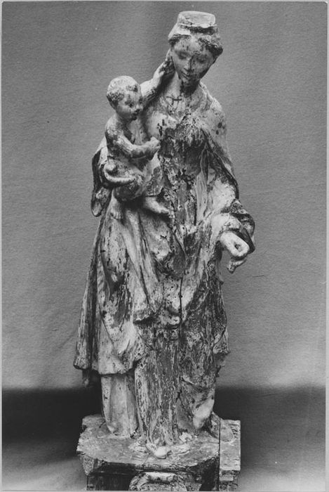 Statue-reliquaire : Vierge à l'Enfant - © Ministère de la Culture (France), Médiathèque du patrimoine et de la photographie, diffusion RMN-GP