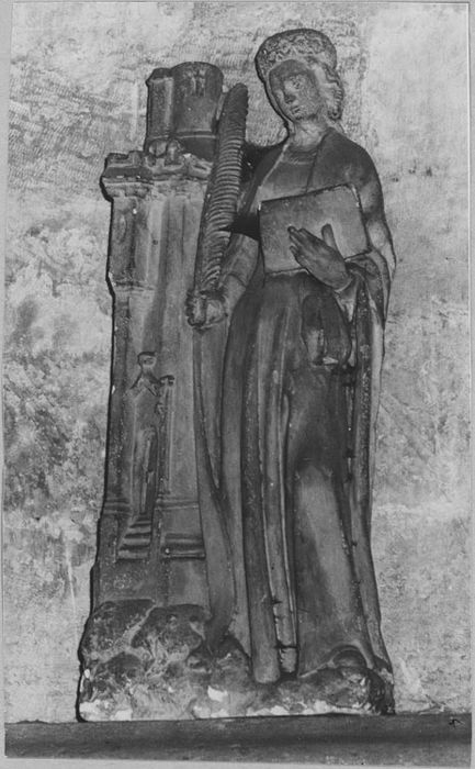 Statuette : Sainte Barbe