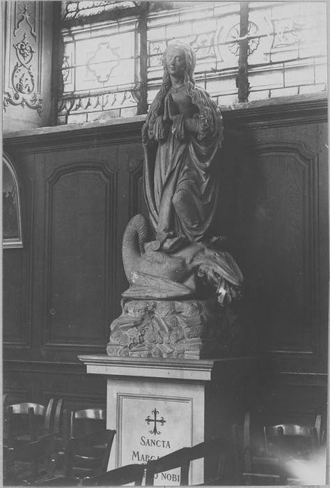 STATUE : SAINTE MARGUERITE - © Ministère de la Culture (France), Médiathèque du patrimoine et de la photographie, diffusion RMN-GP