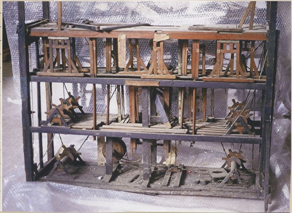 maquette : machinerie du théâtre de la Madeleine avant 1970, vue partielle - © Ministère de la Culture (France), Médiathèque du patrimoine et de la photographie, diffusion RMN-GP