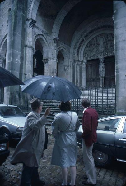 Porche de la façade ouest