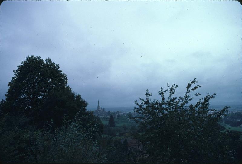 Vue générale prise depuis la campagne