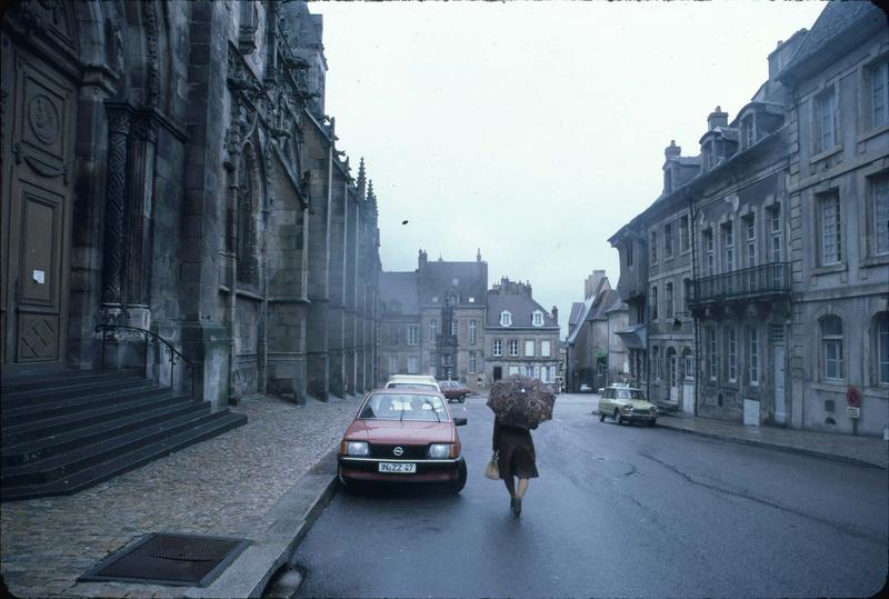 Place du Terreau : vue prise vers la place Saint-Louis