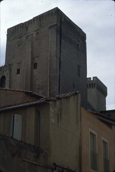 Tour nord-est du palais : vue prise du nord-est