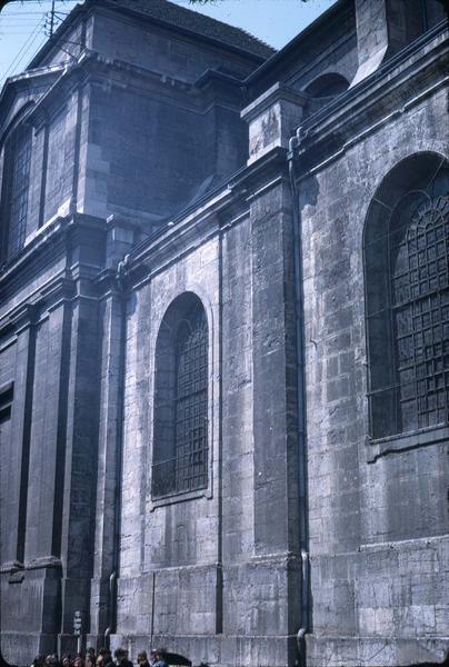 Façade sud : transept