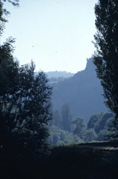 Espace arboré en contrebas de la citadelle