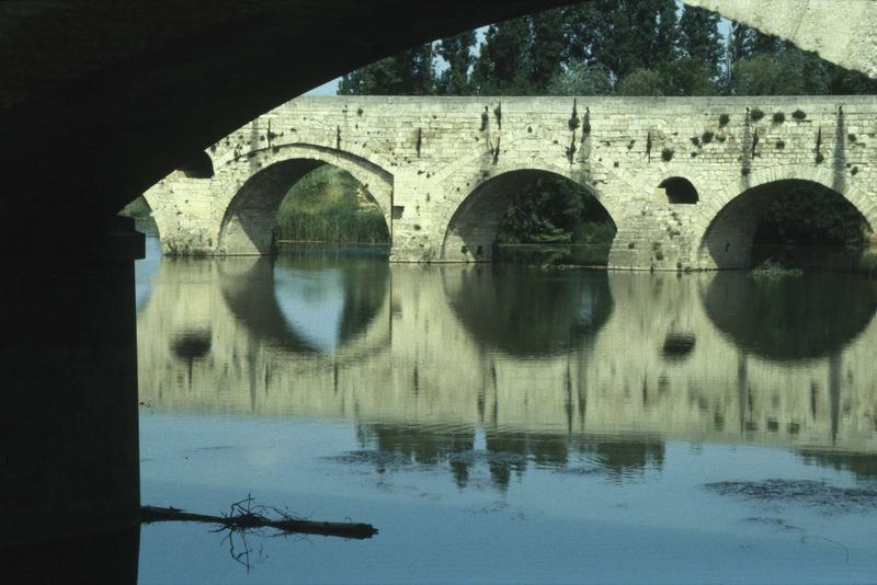 Le Vieux Pont et l'Orb : les arches