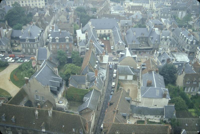 Ilot Victor-Hugo : vue aérienne