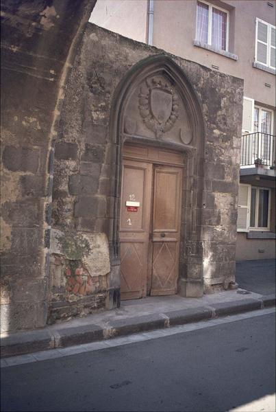 Porte du presbytère dite Porte de la Visitation