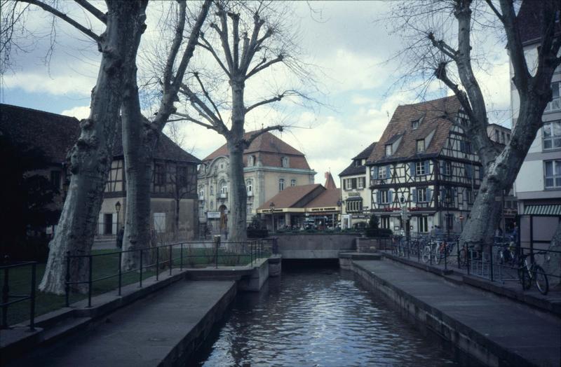 Quai de la Sinn et place d'Unterlinden