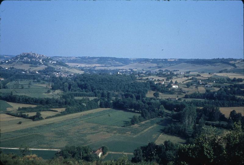 Cordes et la campagne environnante
