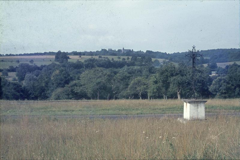 Le village de Gerberoy et la campagne environnante