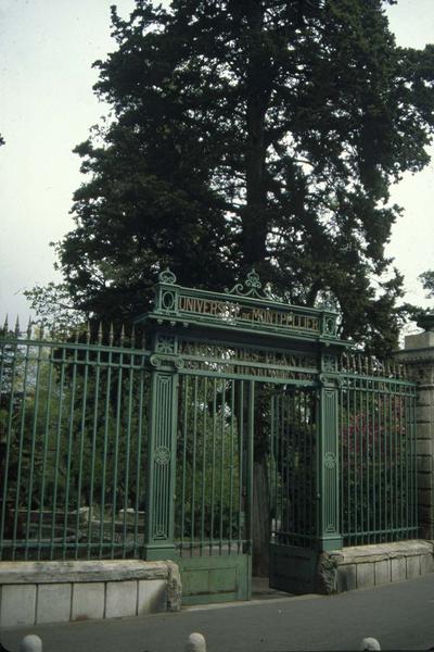 Grille d'entrée du Jardin des Plantes