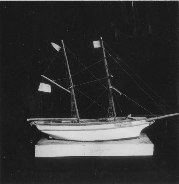 Ex-voto : maquette de bateau