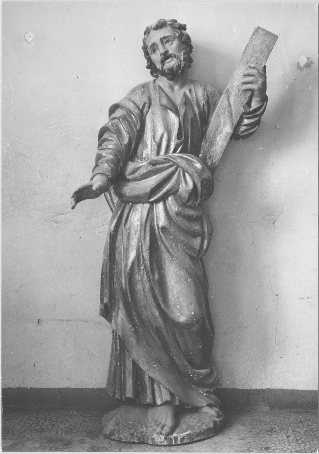 statue : saint André, vue générale