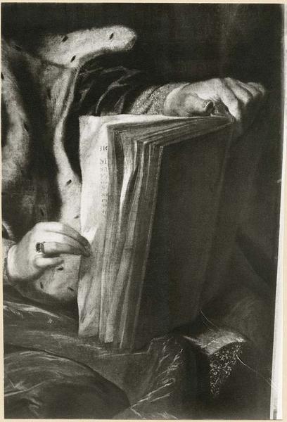 tableau : Monseigneur de Beauvau du Rivau, archevêque de Narbonne, détail - © Ministère de la Culture (France), Médiathèque du patrimoine et de la photographie (objets mobiliers), tous droits réservés