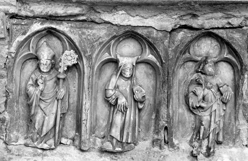 monument funéraire de Jean de Cojordan, évêque d'Avignon puis de Mirepoix, détail