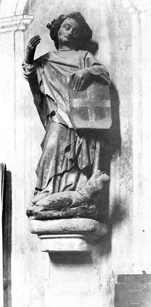 statue : Saint Michel, vue générale