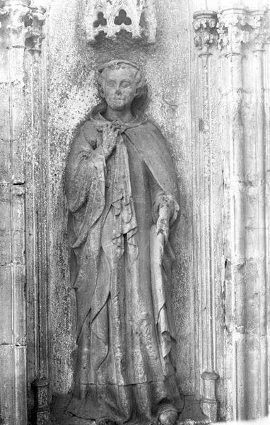 monument funéraire de Pierre de Roquefort, évêque de Carcassonne, détail