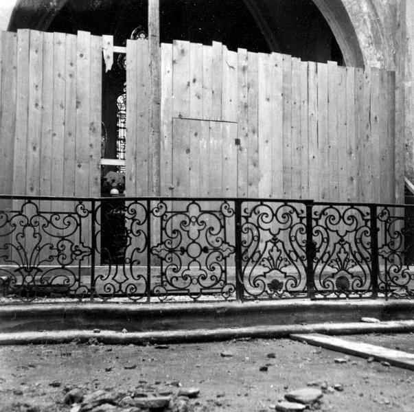 clôture de choeur (table de communion), vue générale - © Ministère de la Culture (France), Médiathèque du patrimoine et de la photographie (objets mobiliers), tous droits réservés