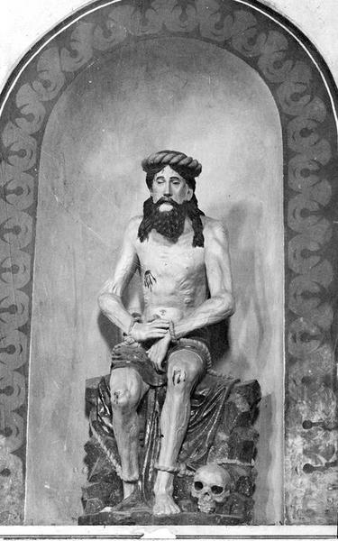 statue : Christ aux liens, vue générale - © Ministère de la Culture (France), Médiathèque du patrimoine et de la photographie (objets mobiliers), tous droits réservés