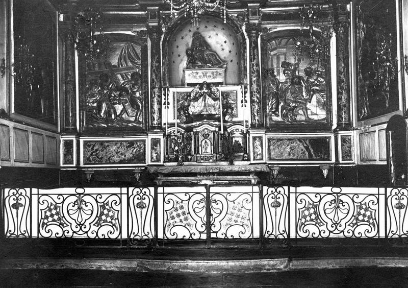 clôture de choeur (appui de communion) - © Ministère de la Culture (France), Médiathèque du patrimoine et de la photographie (objets mobiliers), tous droits réservés