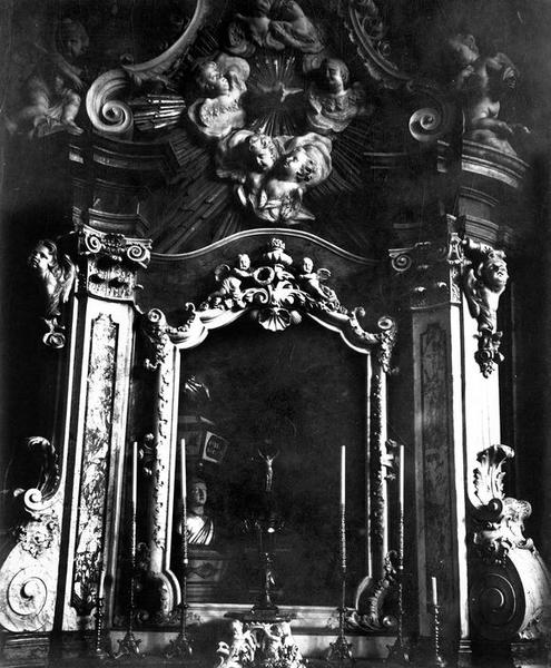 autel, retable, vue partielle - © Ministère de la Culture (France), Médiathèque du patrimoine et de la photographie (objets mobiliers), tous droits réservés
